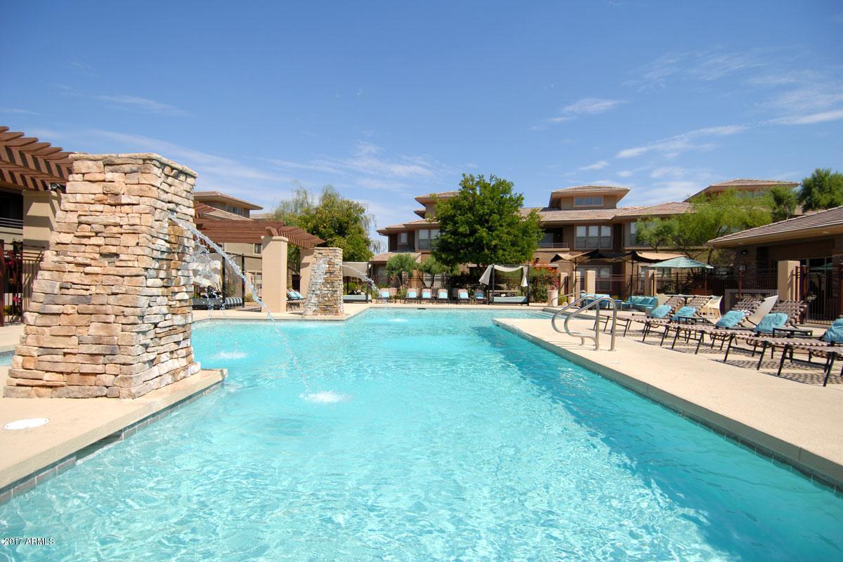 20100 North 78th Place, Unit 2180 Scottsdale, AZ 85255 - Photo 16 of 16 a view of outdoor space yard deck patio and fire pit