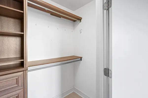 a view of closet
