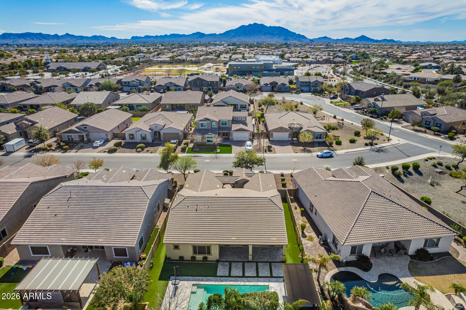 3888 East Chestnut Lane Gilbert, AZ 85298 - Photo 49 of 63 74 - Chestnut Drone