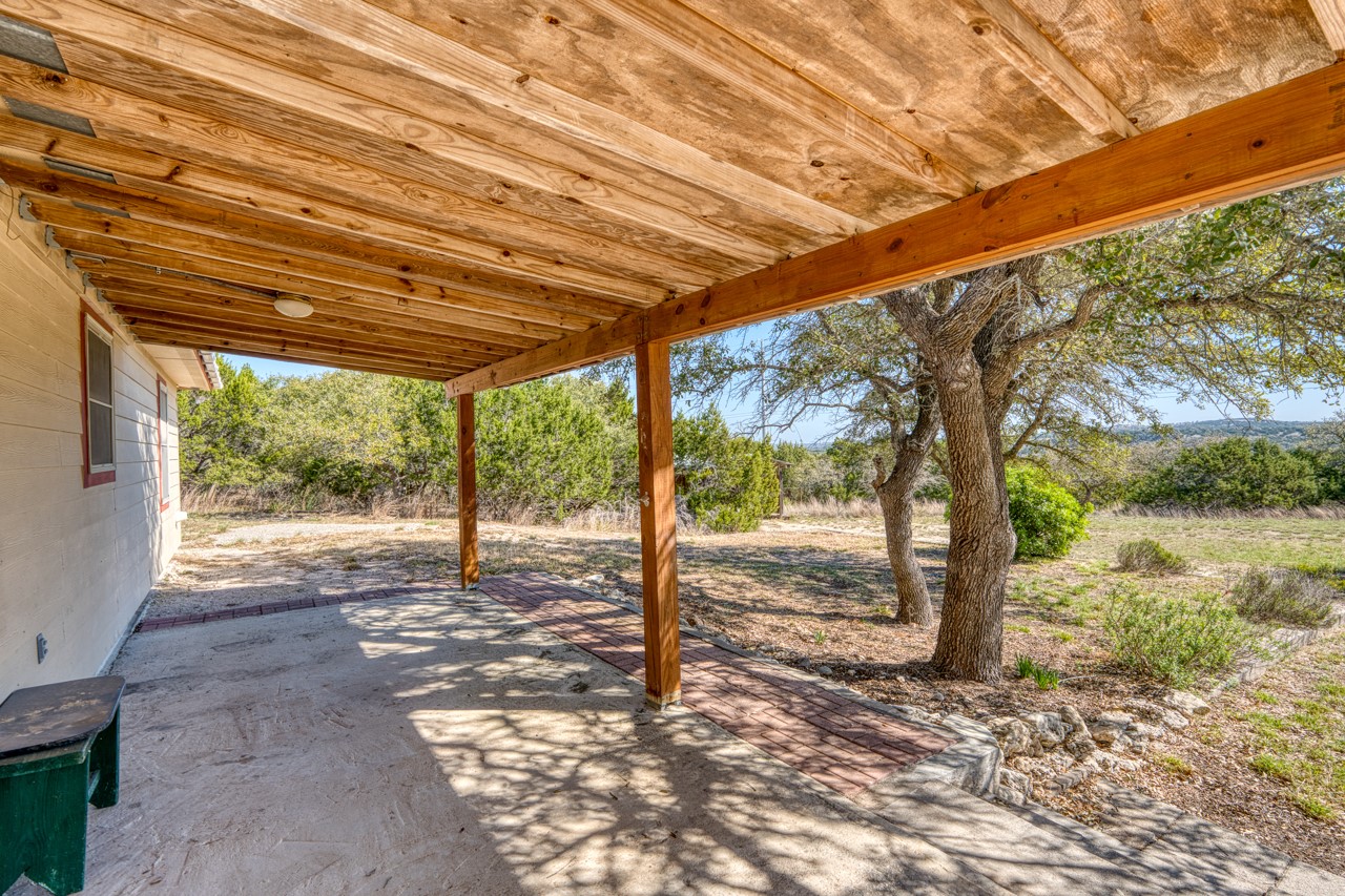 1129 Lonesome Loop Blanco, TX 78606 - Photo 22 of 40 Back patio