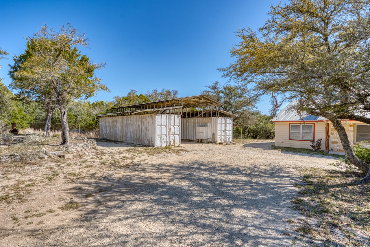 1129 Lonesome Loop Blanco, TX 78606 - Photo 35 of 40 Storage containers/carport