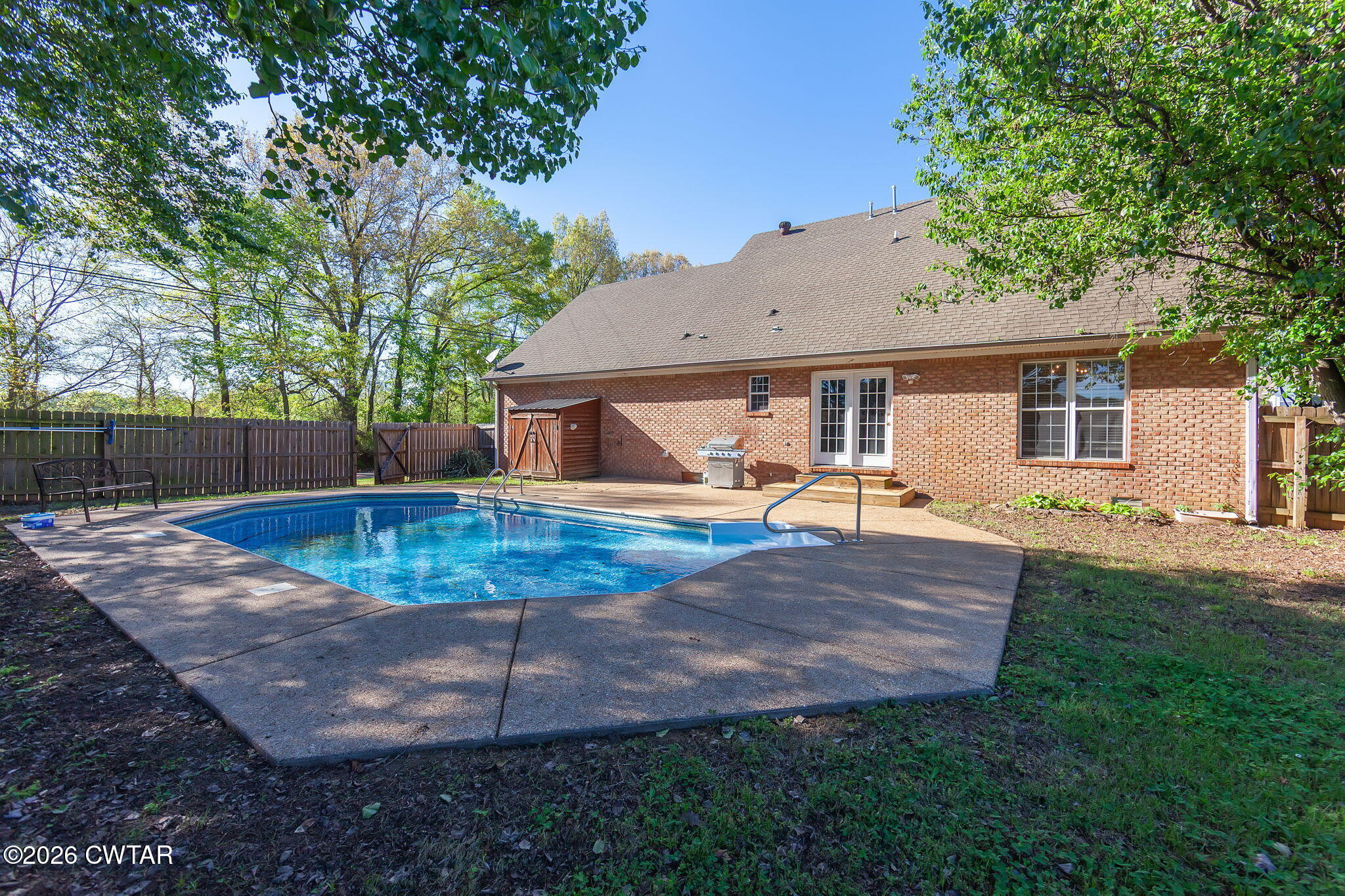 8 Sebastian Drive Jackson, TN 38305 - Photo 14 of 23 a view of a house with backyard