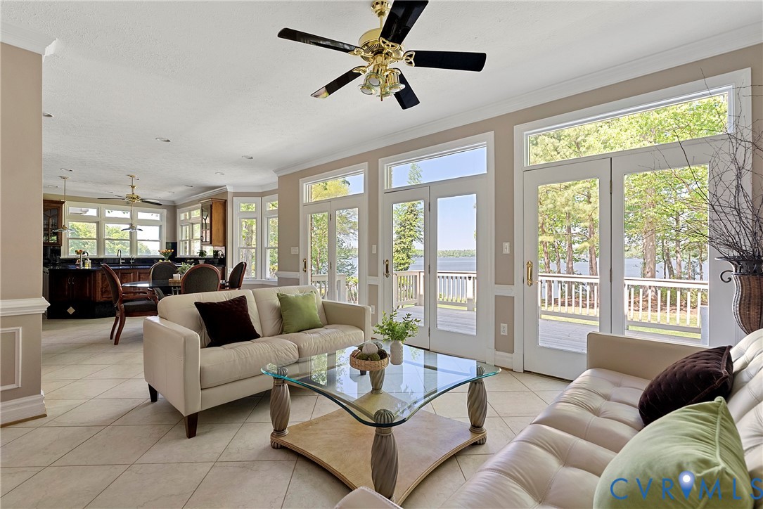 5213 Clipper Cove Road Midlothian, VA 23112 - Photo 13 of 73 The living area features tiled flooring, a ceiling