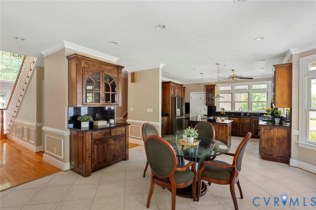 5213 Clipper Cove Road Midlothian, VA 23112 - Photo 16 of 73 The property features a kitchen with dark wood cab