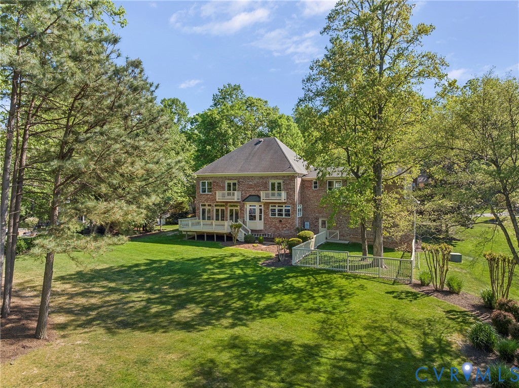 5213 Clipper Cove Road Midlothian, VA 23112 - Photo 70 of 73 The property features a brick exterior, a multi-ti