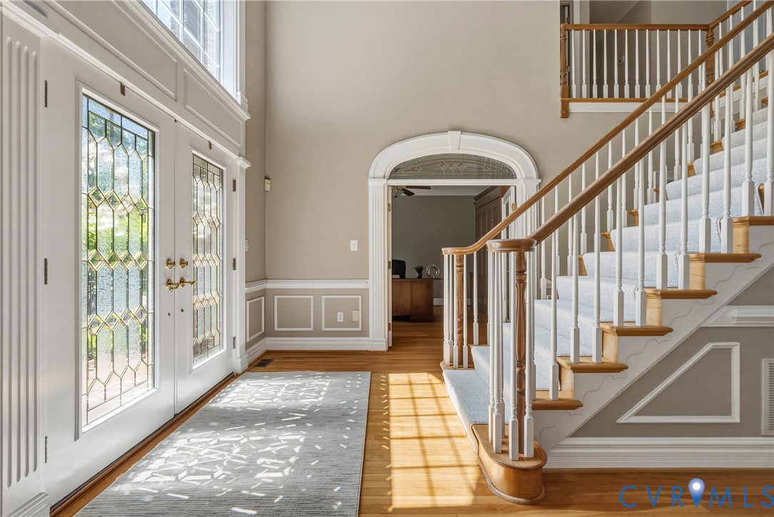 5213 Clipper Cove Road Midlothian, VA 23112 - Photo 7 of 73 The property features a grand entryway with double