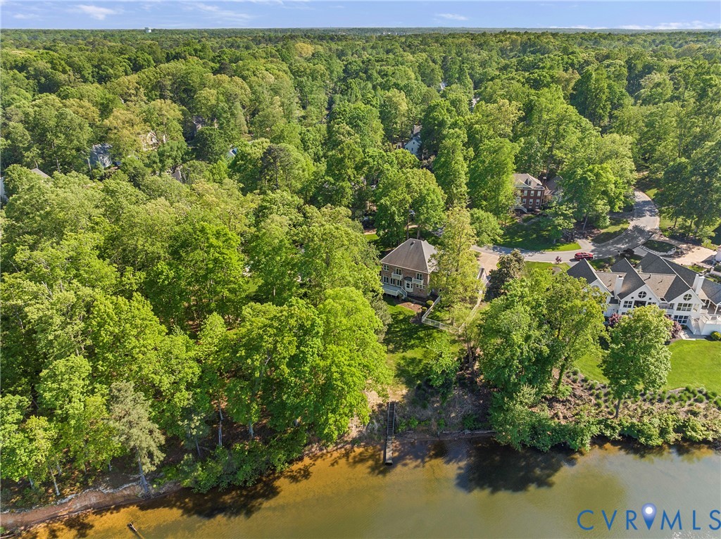 5213 Clipper Cove Road Midlothian, VA 23112 - Photo 71 of 73 Aerial view showcasing the property's setting amid