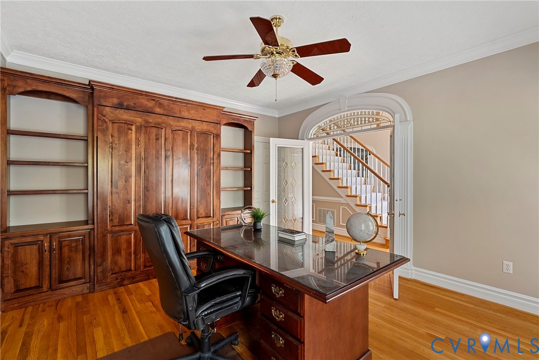 5213 Clipper Cove Road Midlothian, VA 23112 - Photo 9 of 73 This room features extensive built-in wooden cabin