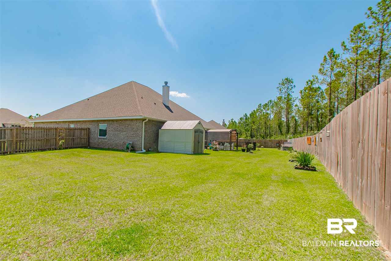 31473 Spoonbill Road Daphne, AL 36527 - Photo 32 of 33 Level Back Yard