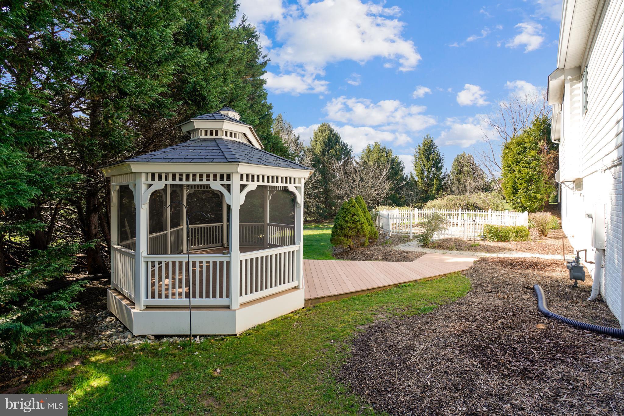 11862 Simpson Road Clarksville, MD 21029 - Photo 43 of 58 Screened gazebo, yard & gardens