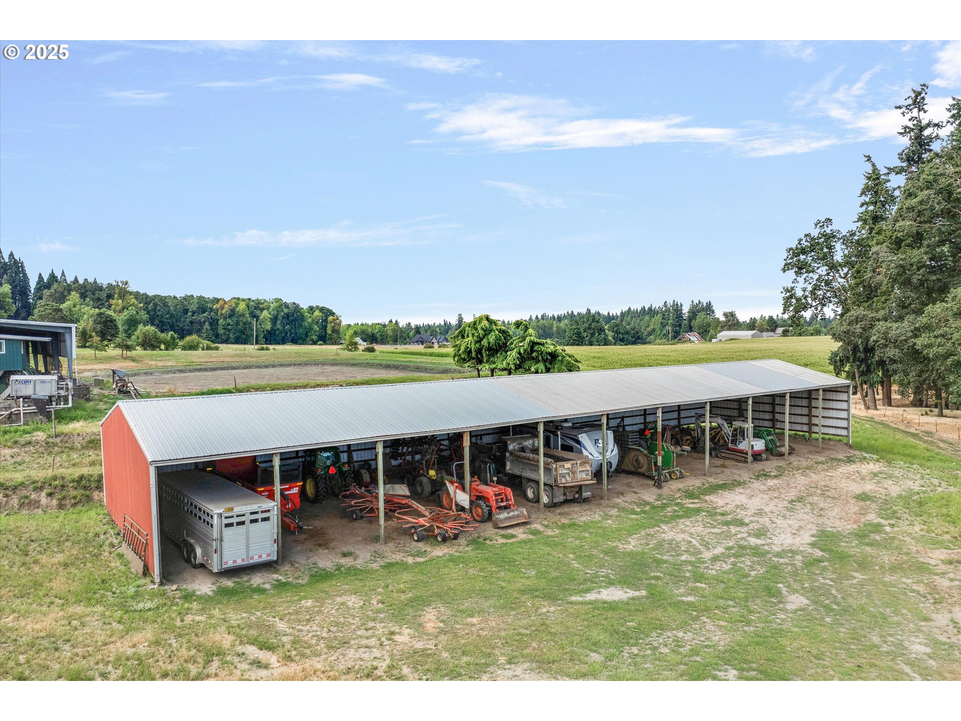 21303 South Central Point Road Oregon City, OR 97045 - Photo 31 of 48 a view of a house with pool and a yard