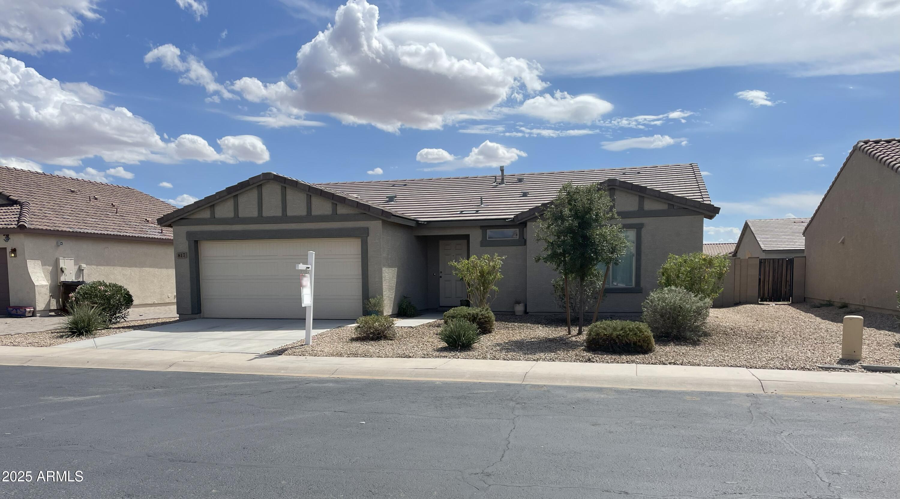 817 West Caroline Street Coolidge, AZ 85128 - Photo 1 of 2 a view of a house with a patio