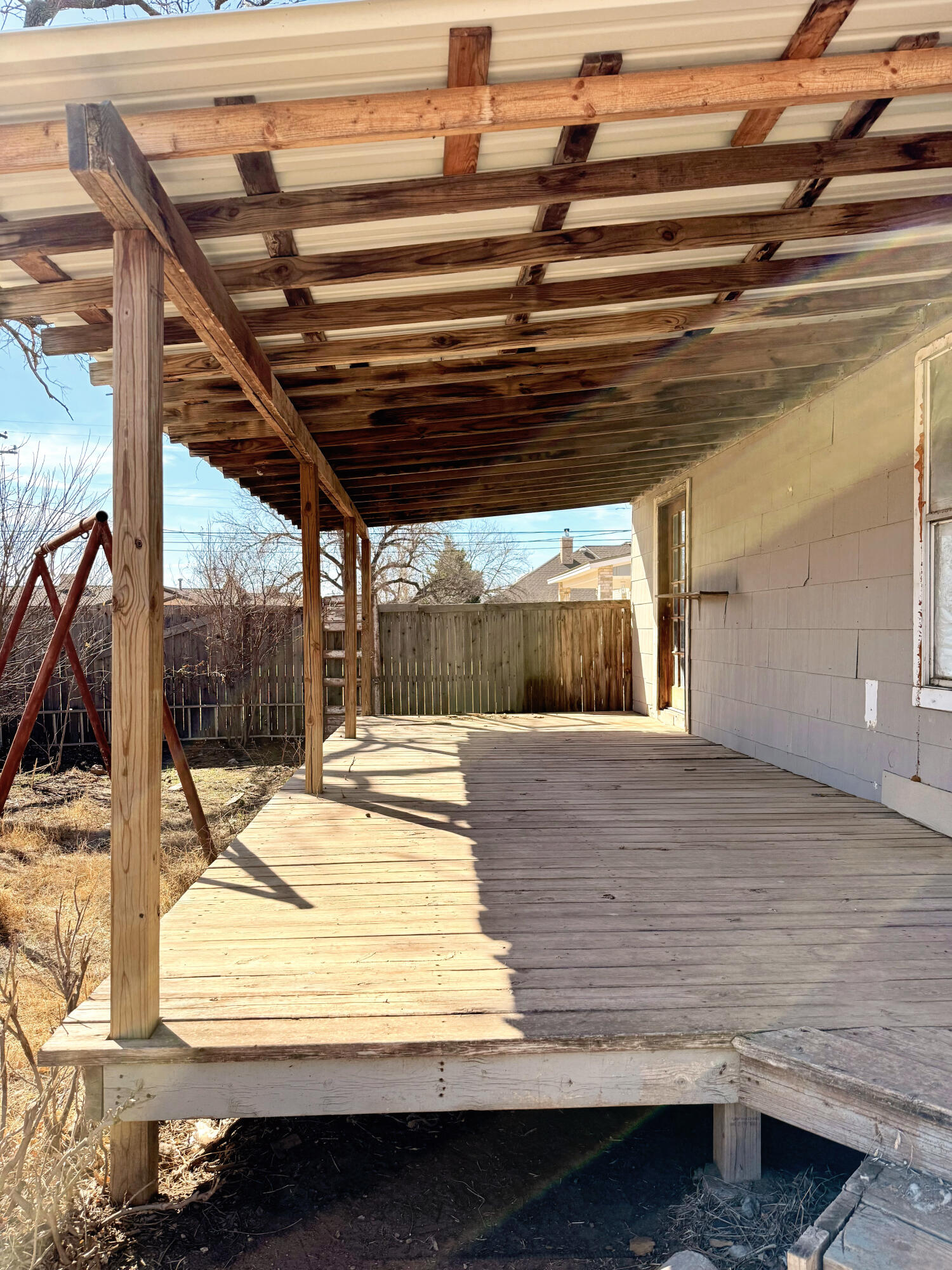 114 North Ave O Post, TX 79356 - Photo 37 of 39 a view of a roof deck