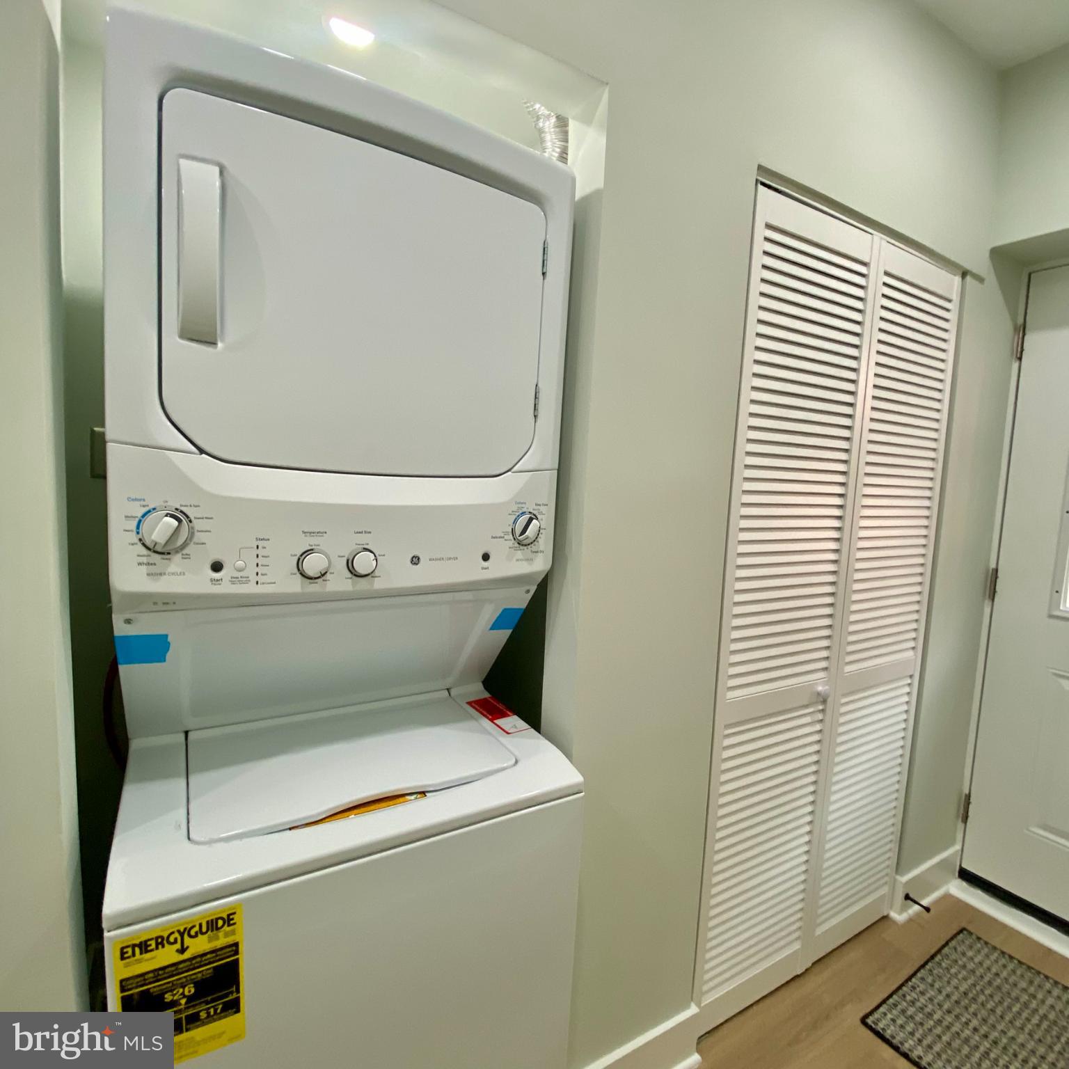3701 9th Street Northwest, Unit 1 Washington, DC 20010 - Photo 10 of 23 a utility room with dryer and washer