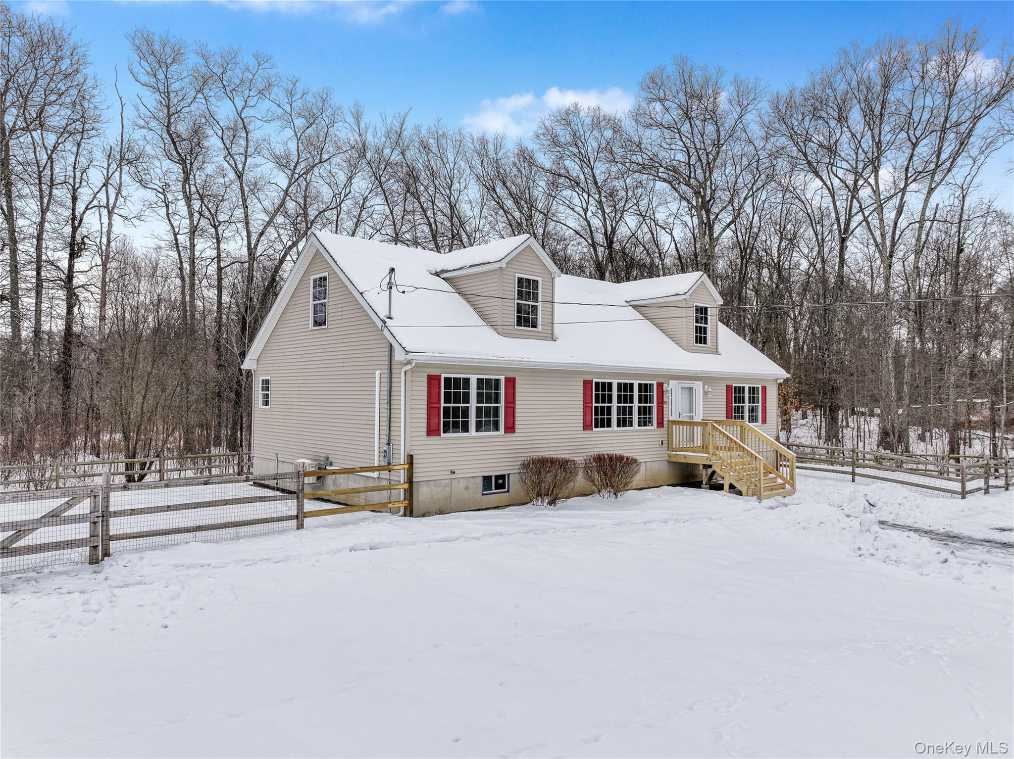 35 Pioneer Road Gardiner, NY 12525 - Photo 4 of 44 a view of a house with a yard covered in snow