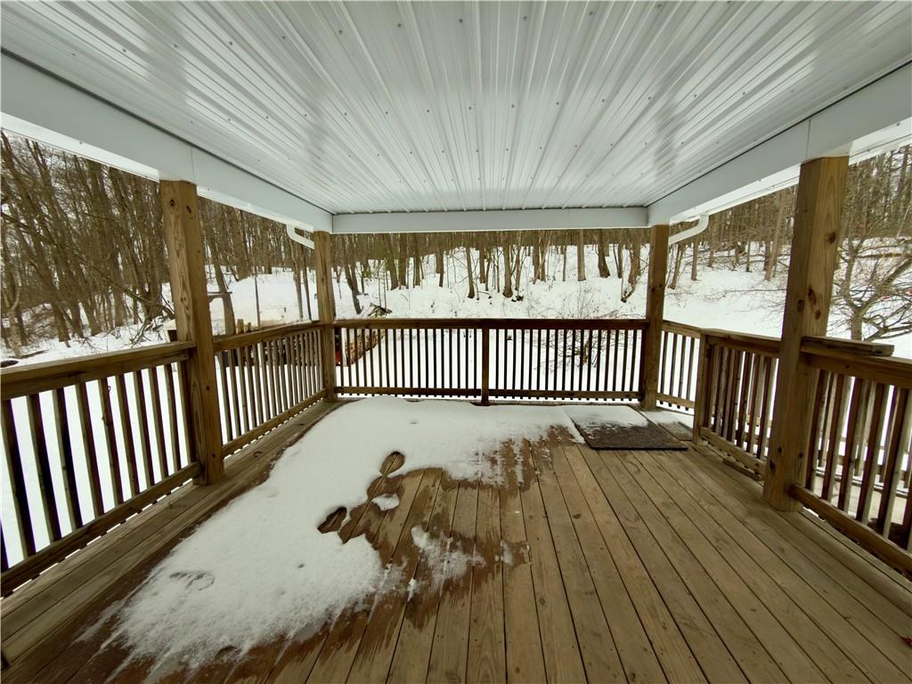 455 Adrian Sherrett Road Adrian, PA 16210 - Photo 14 of 17 spacious Back Deck
