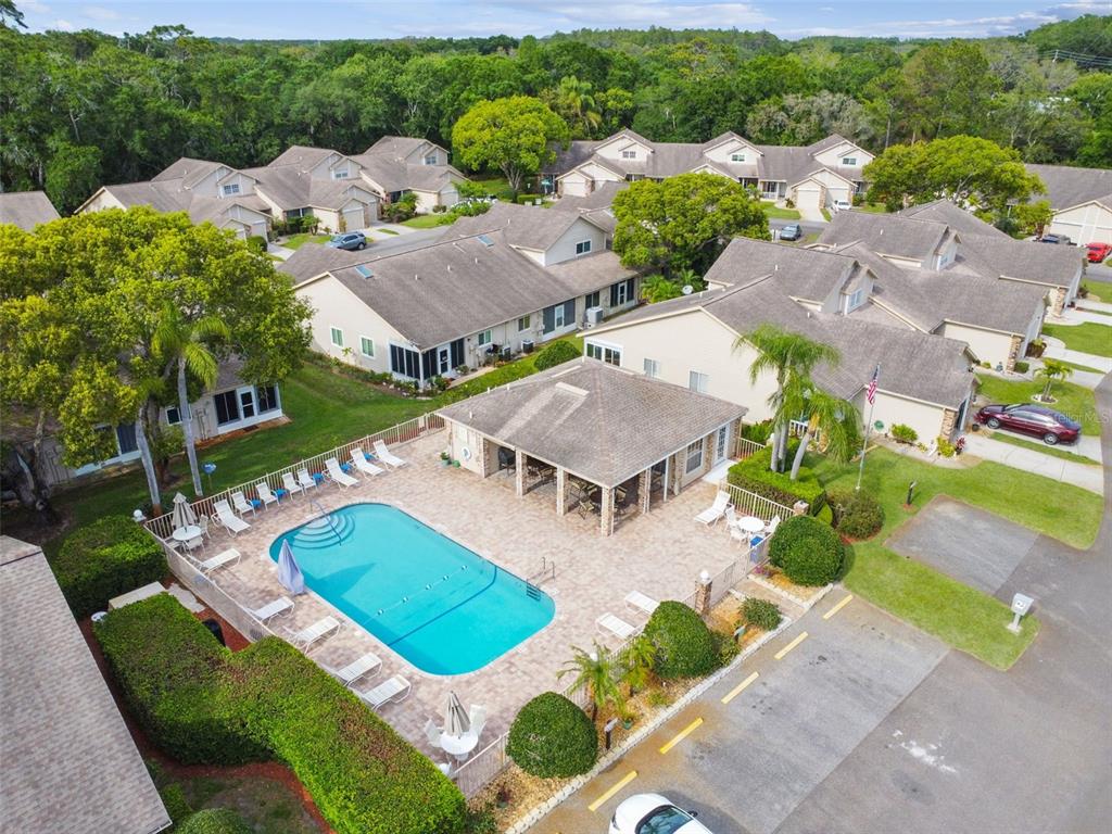 6531 Remus Drive New Port Richey, FL 34653 - Photo 33 of 39 an aerial view of residential houses with outdoor space and street view