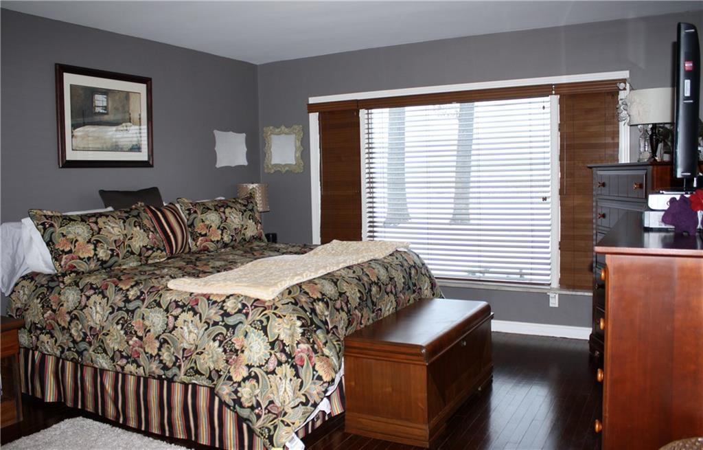 125 Weckerly Road Butler, PA 16002 - Photo 11 of 23 Master Bedroom with large picture window and hardwood floors