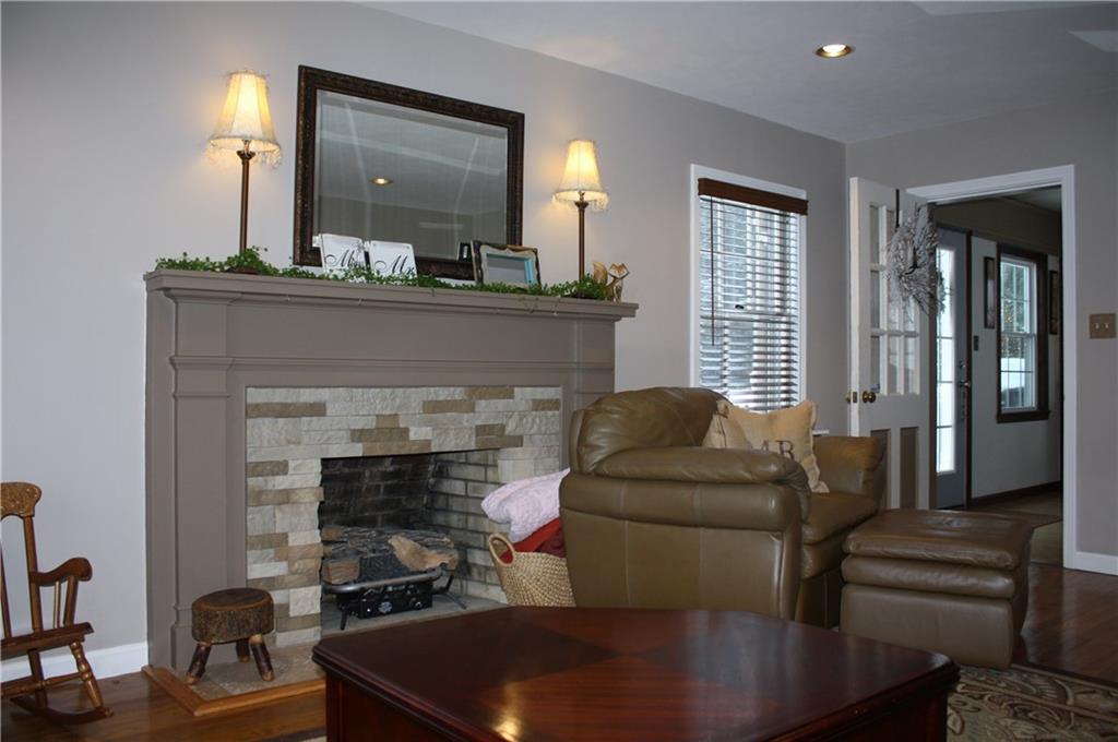 125 Weckerly Road Butler, PA 16002 - Photo 4 of 23 Gas Log Burning Fireplace to warm you up on the chilly nights.