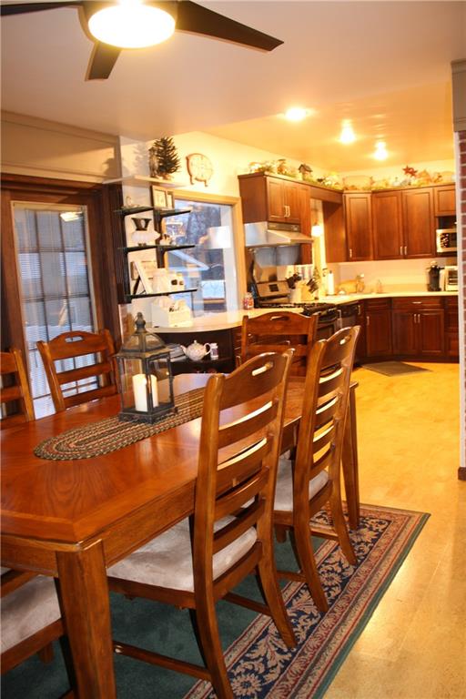 125 Weckerly Road Butler, PA 16002 - Photo 8 of 23 Dining room off of the kitchen. Large enough for 6-8 seated table. Leads out the french doors to the back yard.