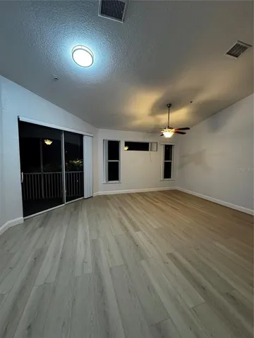 a view of an empty room with window
