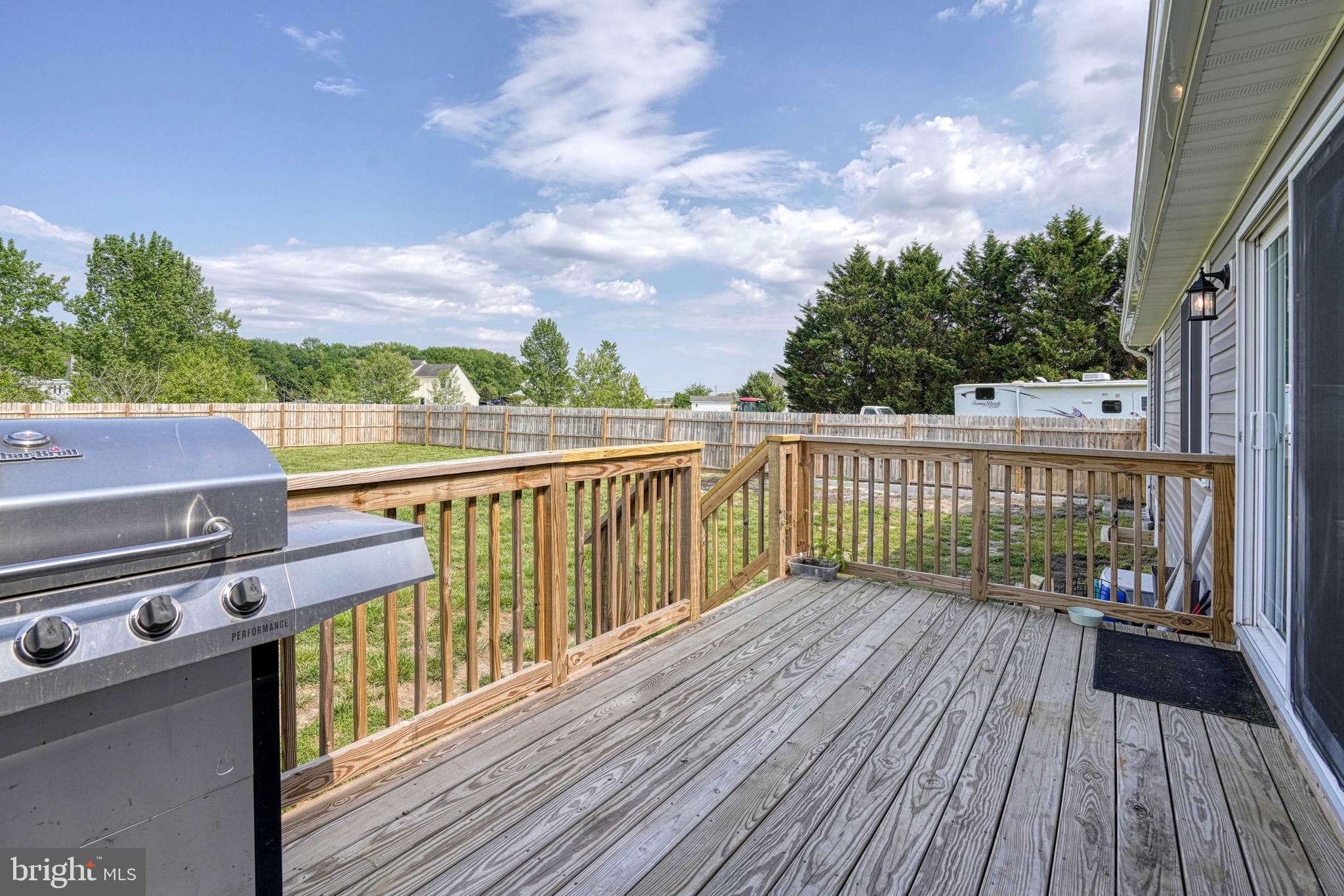 4414 Tranquil Trail Hurlock, MD 21643 - Photo 6 of 58 Rear Deck / Fenced Back yard