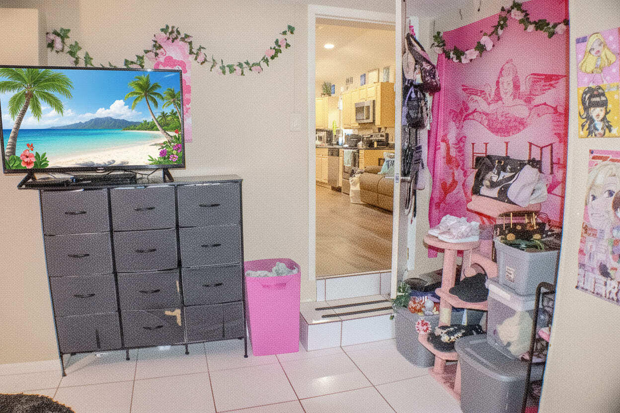 711 Sharon Place Key Largo, FL 33037 - Photo 19 of 38 a bathroom with a sink and a mirror