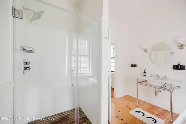 a view of a house with yard and a garden