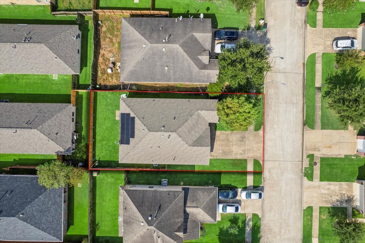 12716 Rio Lindo Street Rosharon, TX 77583 - Photo 17 of 17 an aerial view of a house with a yard