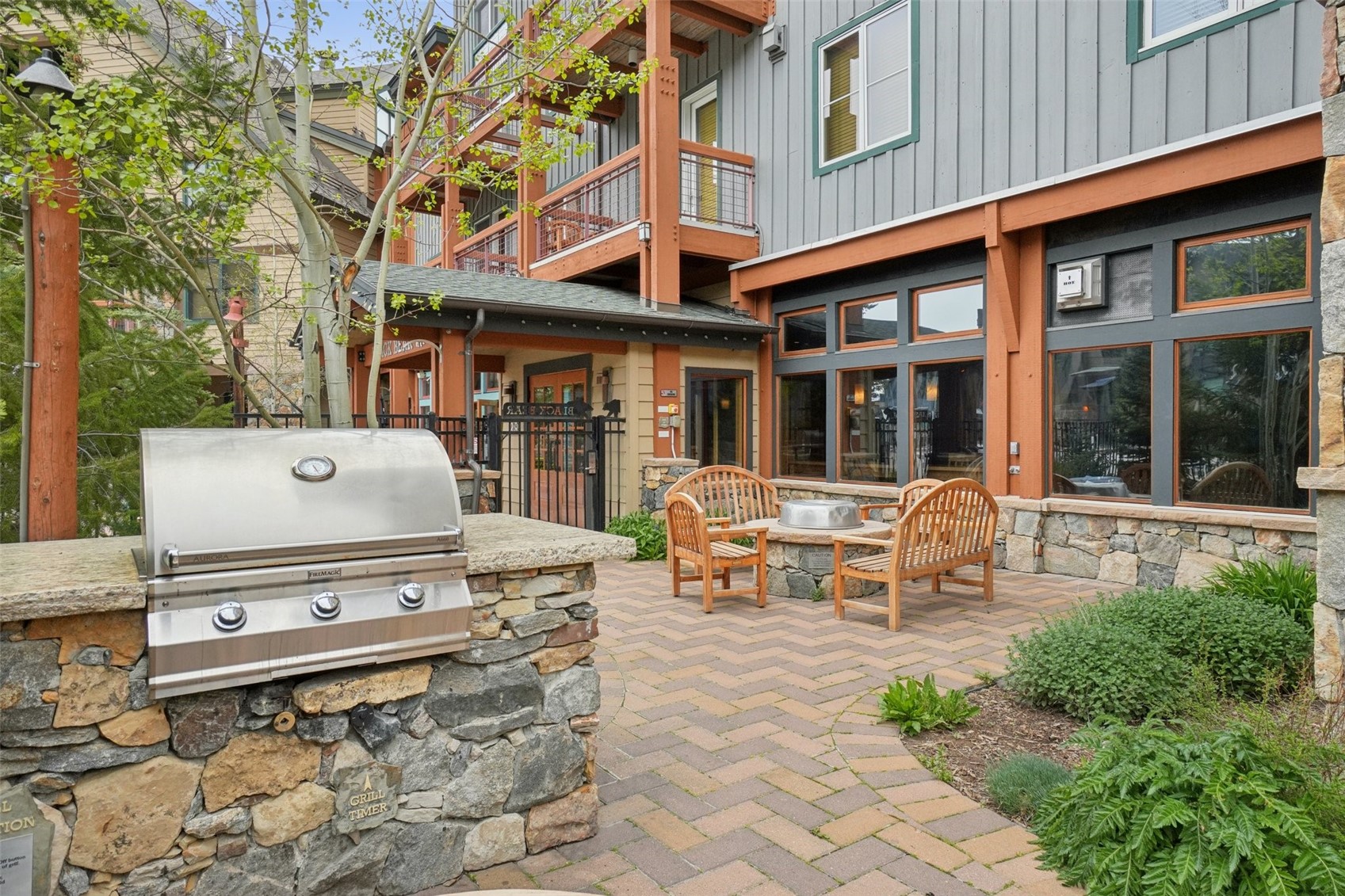 129 River Run Road, Unit 8055 Keystone, CO 80435 - Photo 47 of 50 View of patio with grilling area
