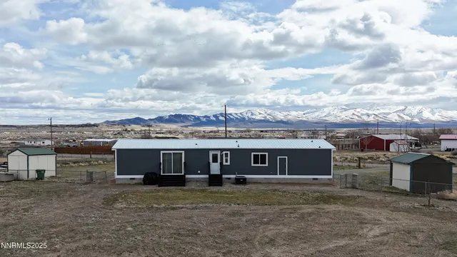 a view of a wooden door