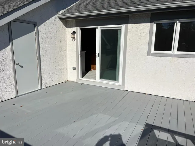 a view of front door