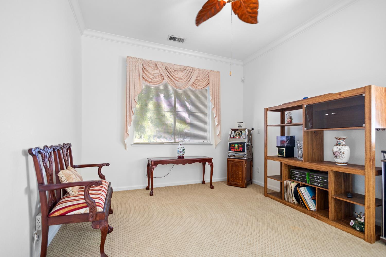 1413 Villette Court Modesto, CA 95356 - Photo 11 of 82 a bedroom with furniture and a large window