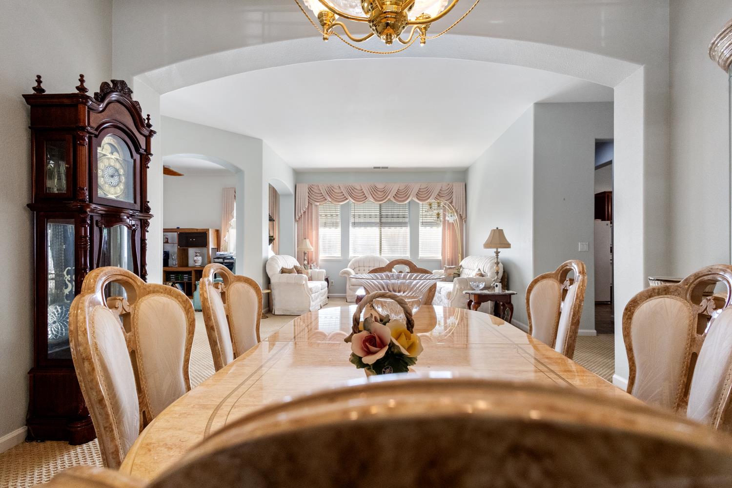 1413 Villette Court Modesto, CA 95356 - Photo 27 of 82 a view of a living room and dining room