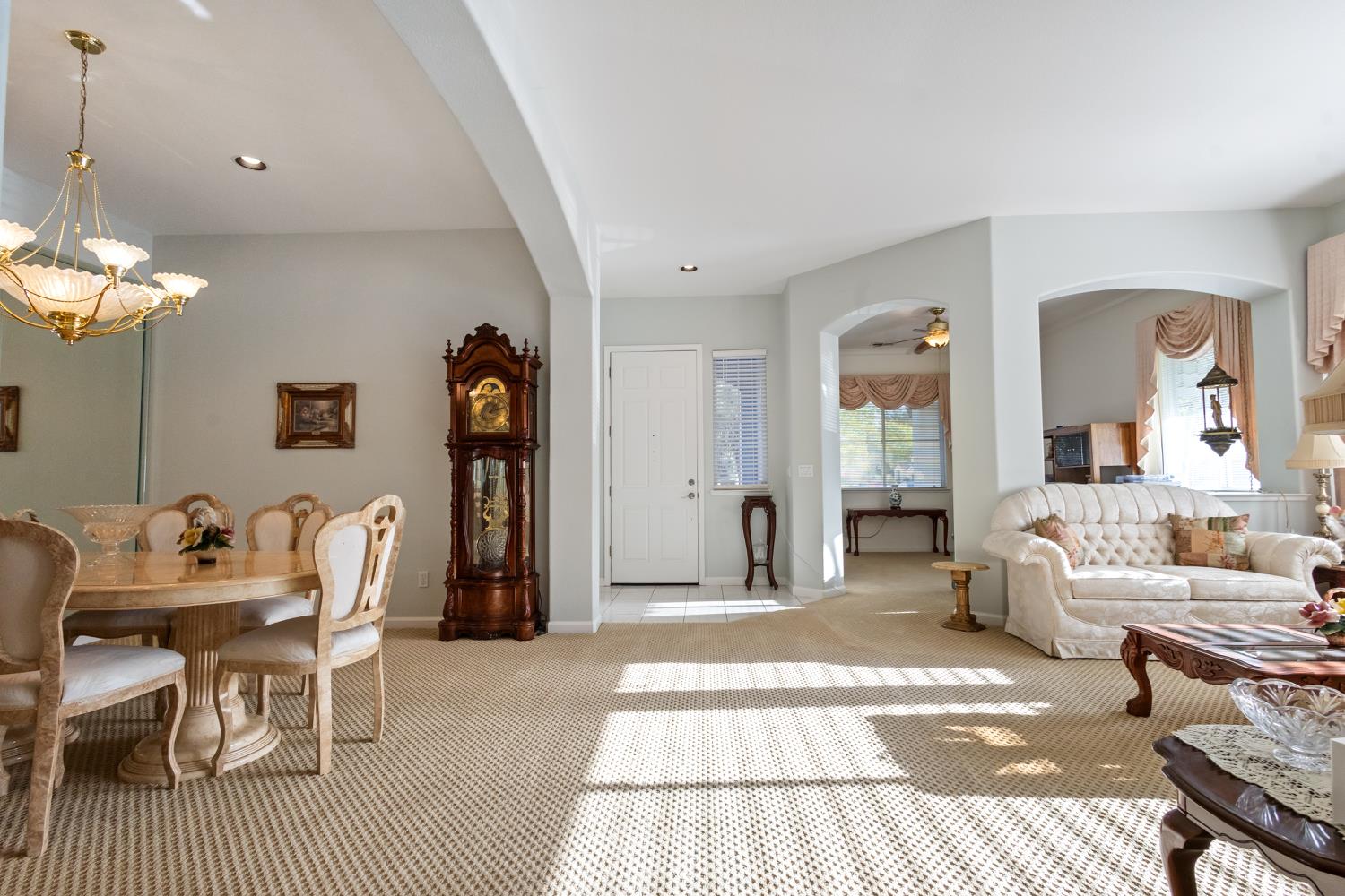 1413 Villette Court Modesto, CA 95356 - Photo 65 of 82 a living room with furniture and a table