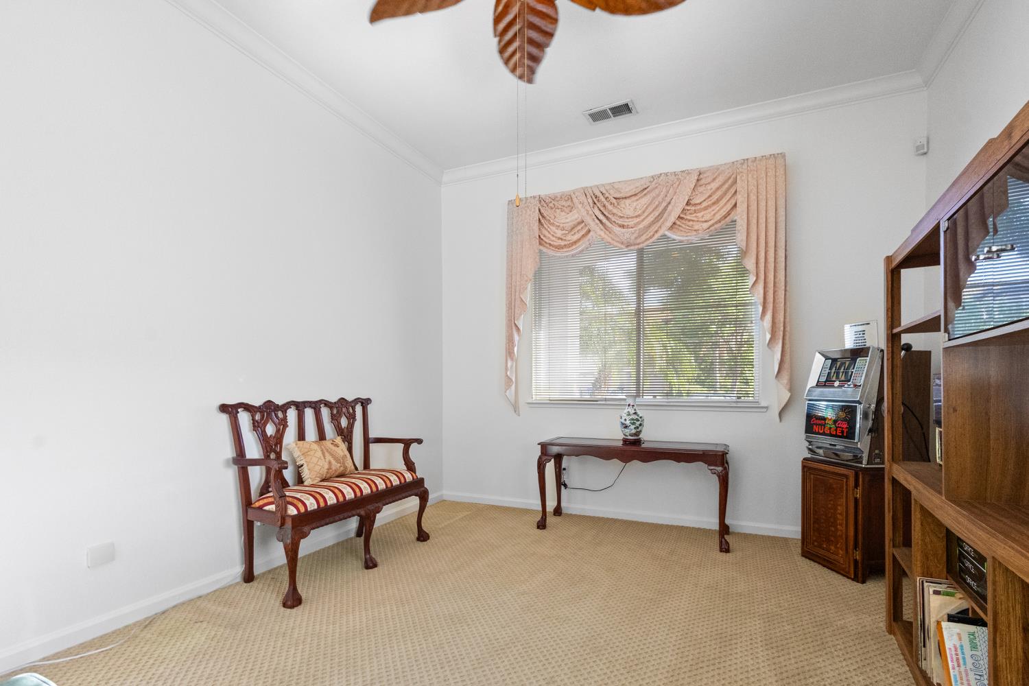 1413 Villette Court Modesto, CA 95356 - Photo 79 of 82 a living room with furniture and a flat screen tv