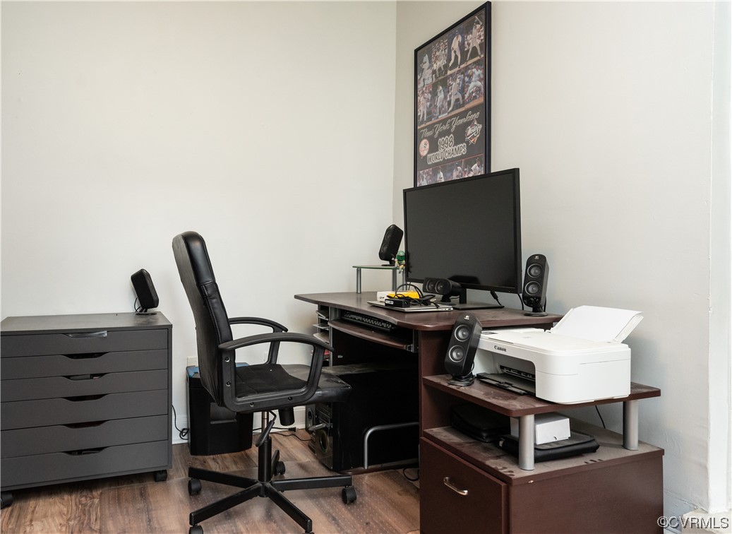 2409 Aberdeen Road North Chesterfield, VA 23237 - Photo 23 of 29 Office/Study with Hardwood Floors