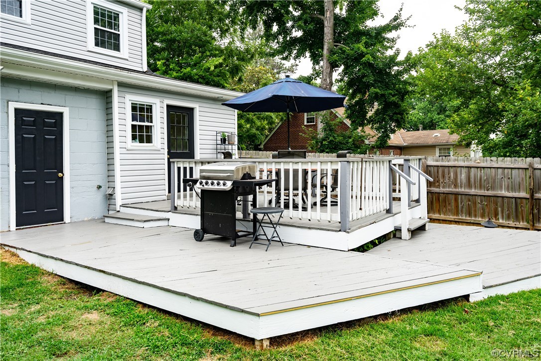 2409 Aberdeen Road North Chesterfield, VA 23237 - Photo 25 of 29 Backyard Entertaining Area