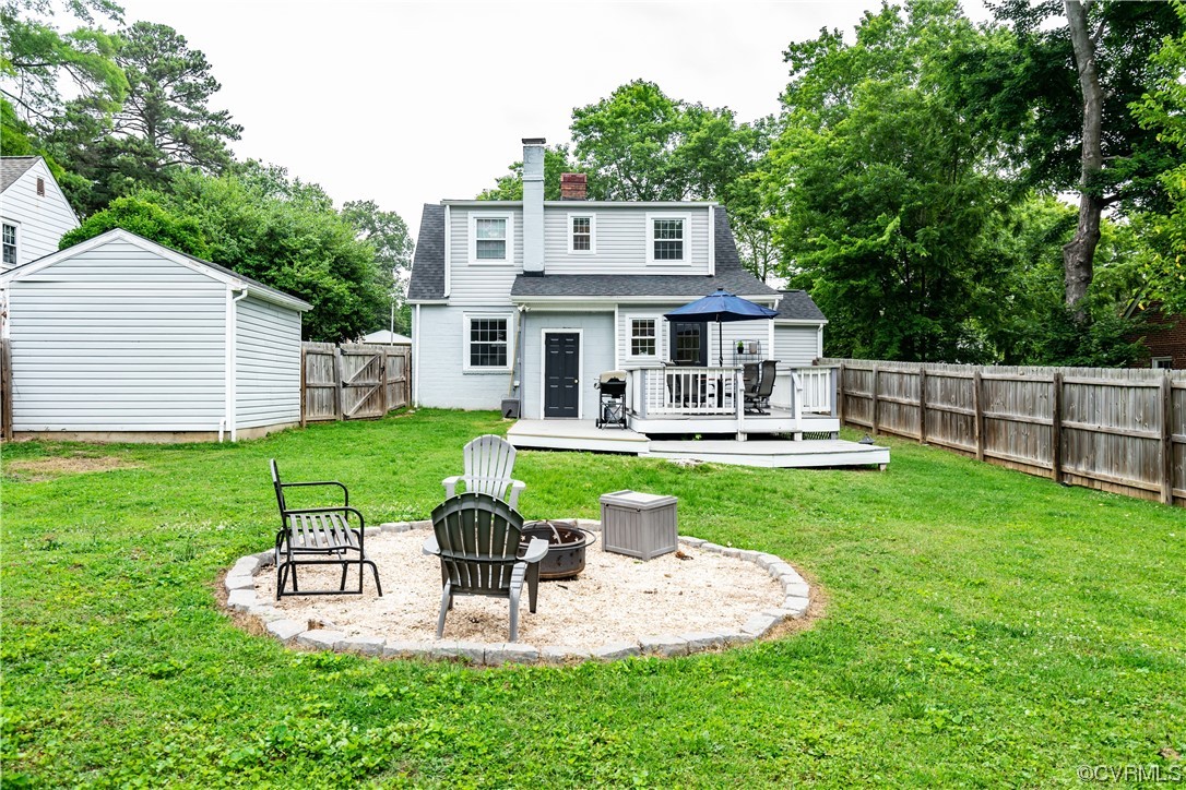 2409 Aberdeen Road North Chesterfield, VA 23237 - Photo 29 of 29 Backyard Exterior