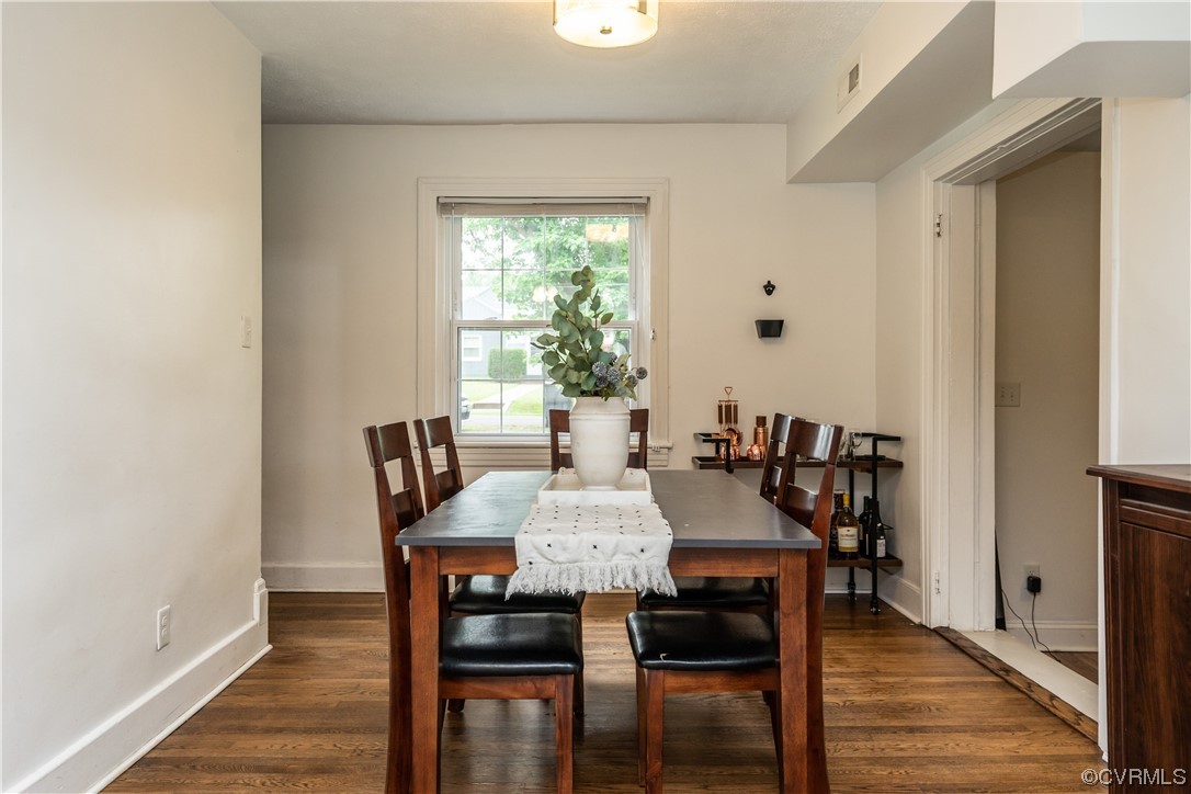 2409 Aberdeen Road North Chesterfield, VA 23237 - Photo 9 of 29 Dining Room with Hardwood Floors