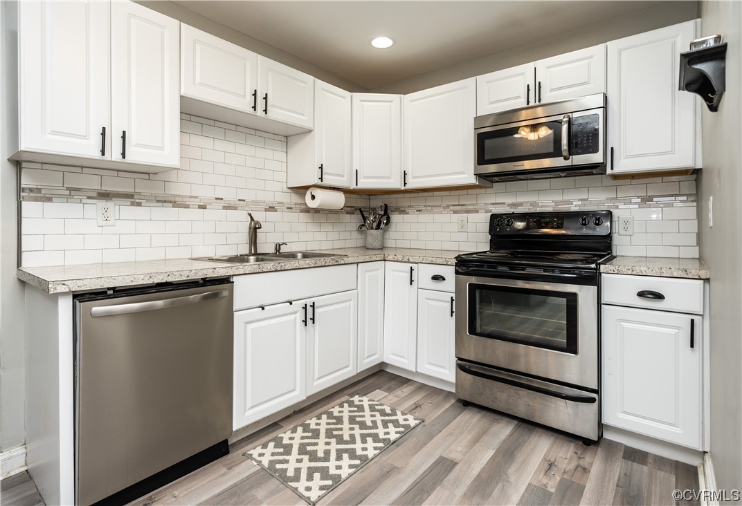 2409 Aberdeen Road North Chesterfield, VA 23237 - Photo 10 of 29 Kitchen with Stainless-Steel Appliances that Convey
