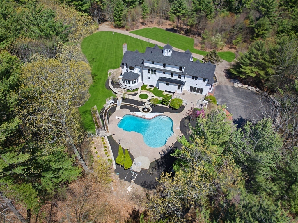 175 Pleasant Street Upton, MA 01568 - Photo 36 of 39 an aerial view of a house with outdoor space