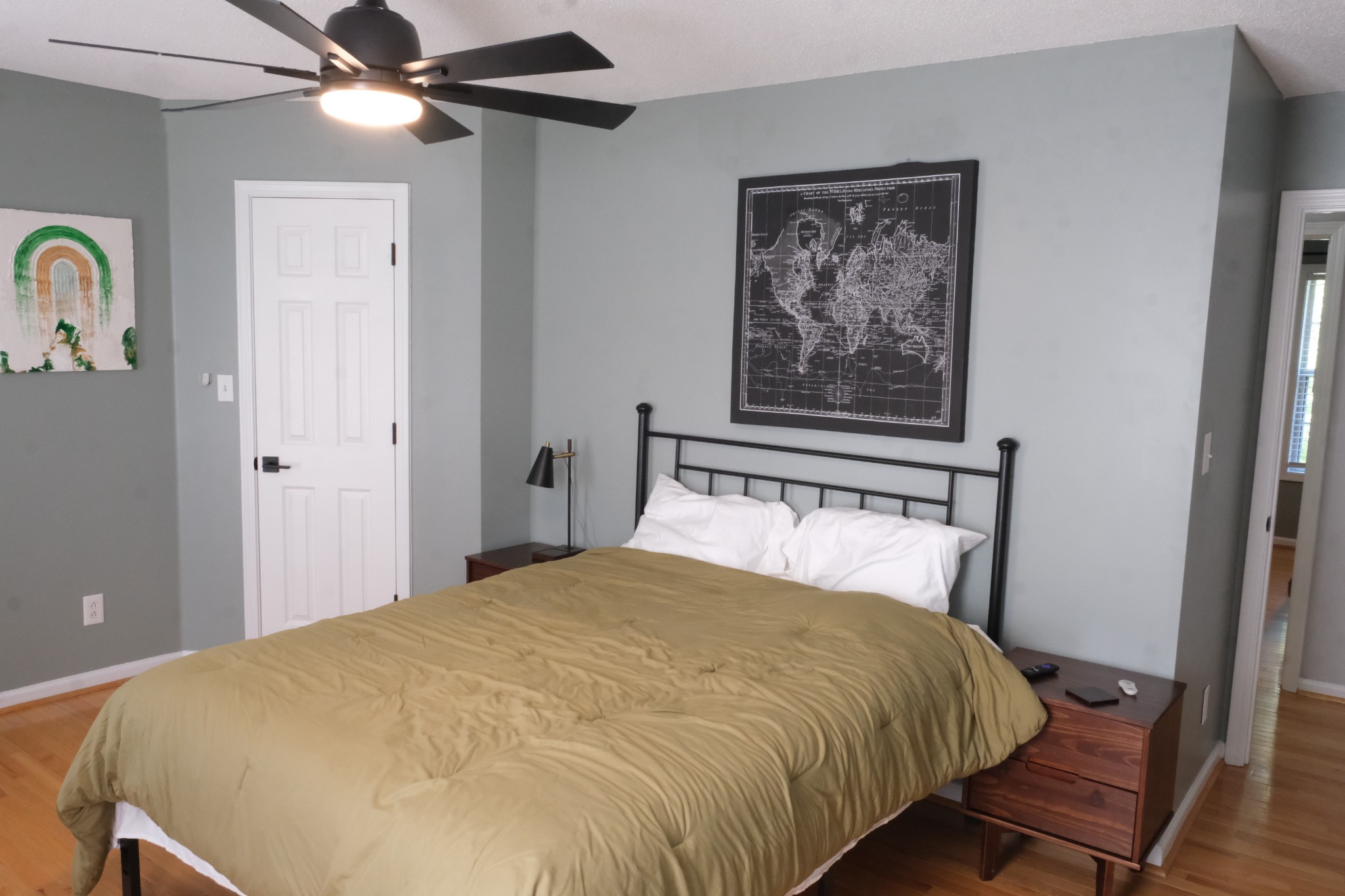 3300 Backridge Road Woodlawn, TN 37191 - Photo 28 of 42 a large bed in a bedroom next to a window
