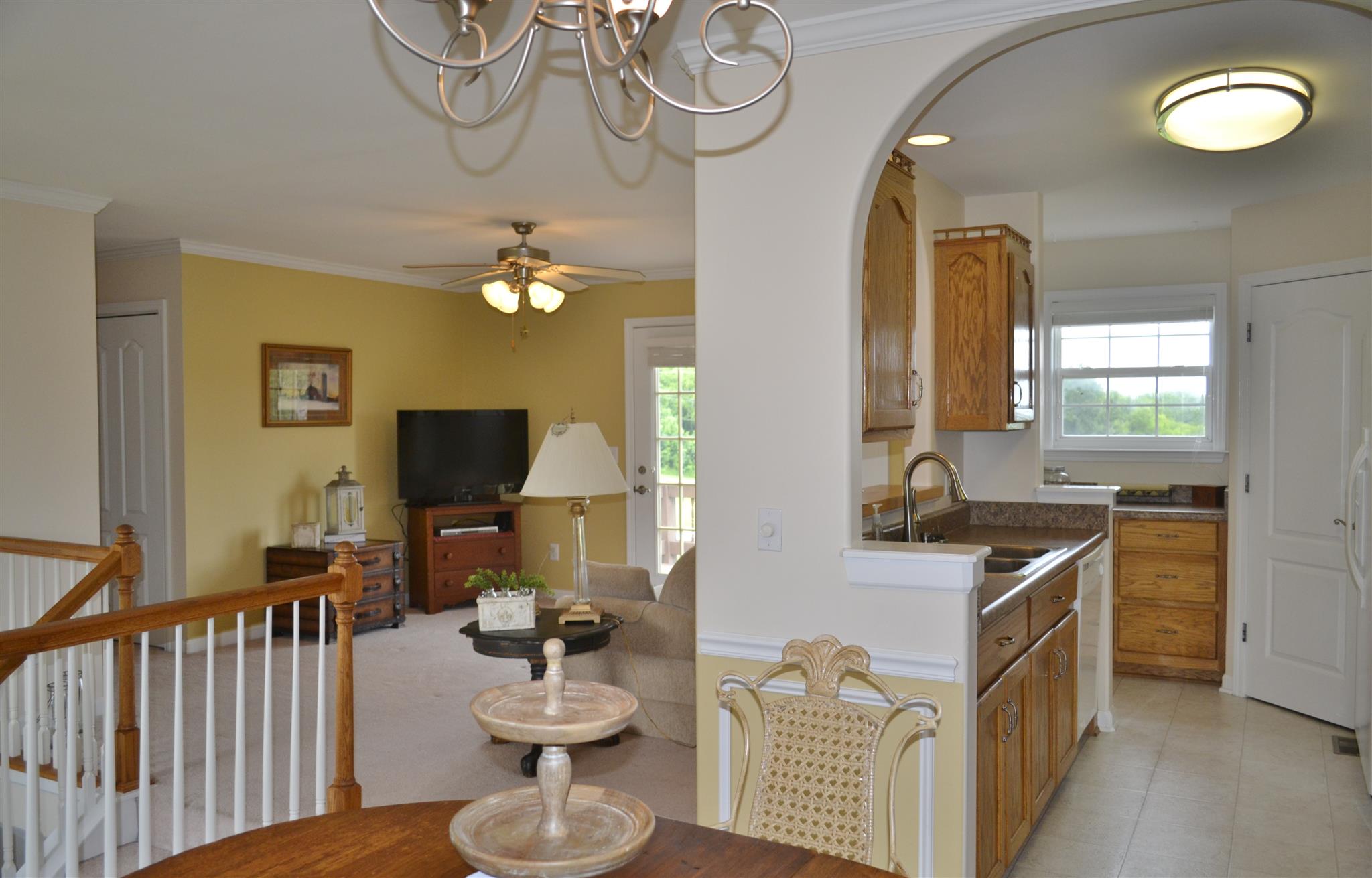 1905 Clara Mathis Road Spring Hill, TN 37174 - Photo 6 of 29 a bathroom with a double vanity sink and a mirror