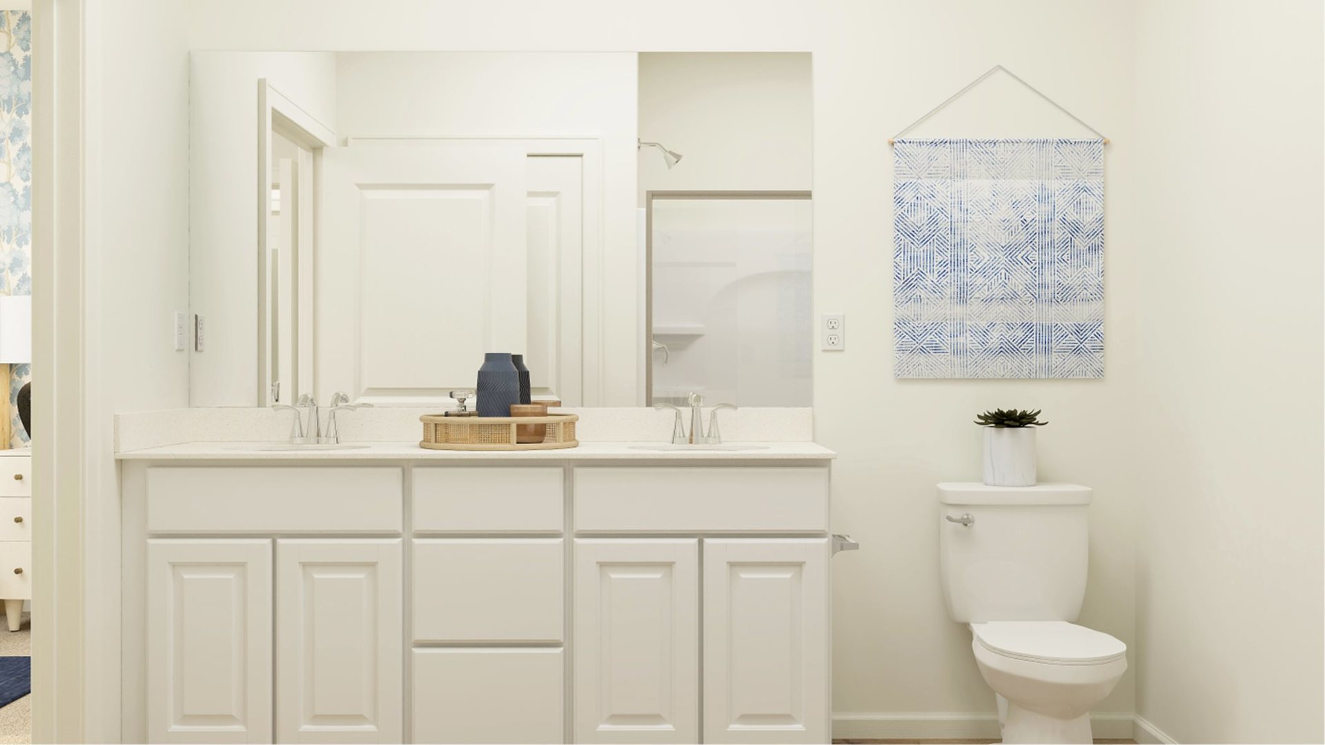 14924 South Mc Carthy Circle Plainfield, IL 60544 - Photo 9 of 18 a bathroom with a sink a toilet and a mirror