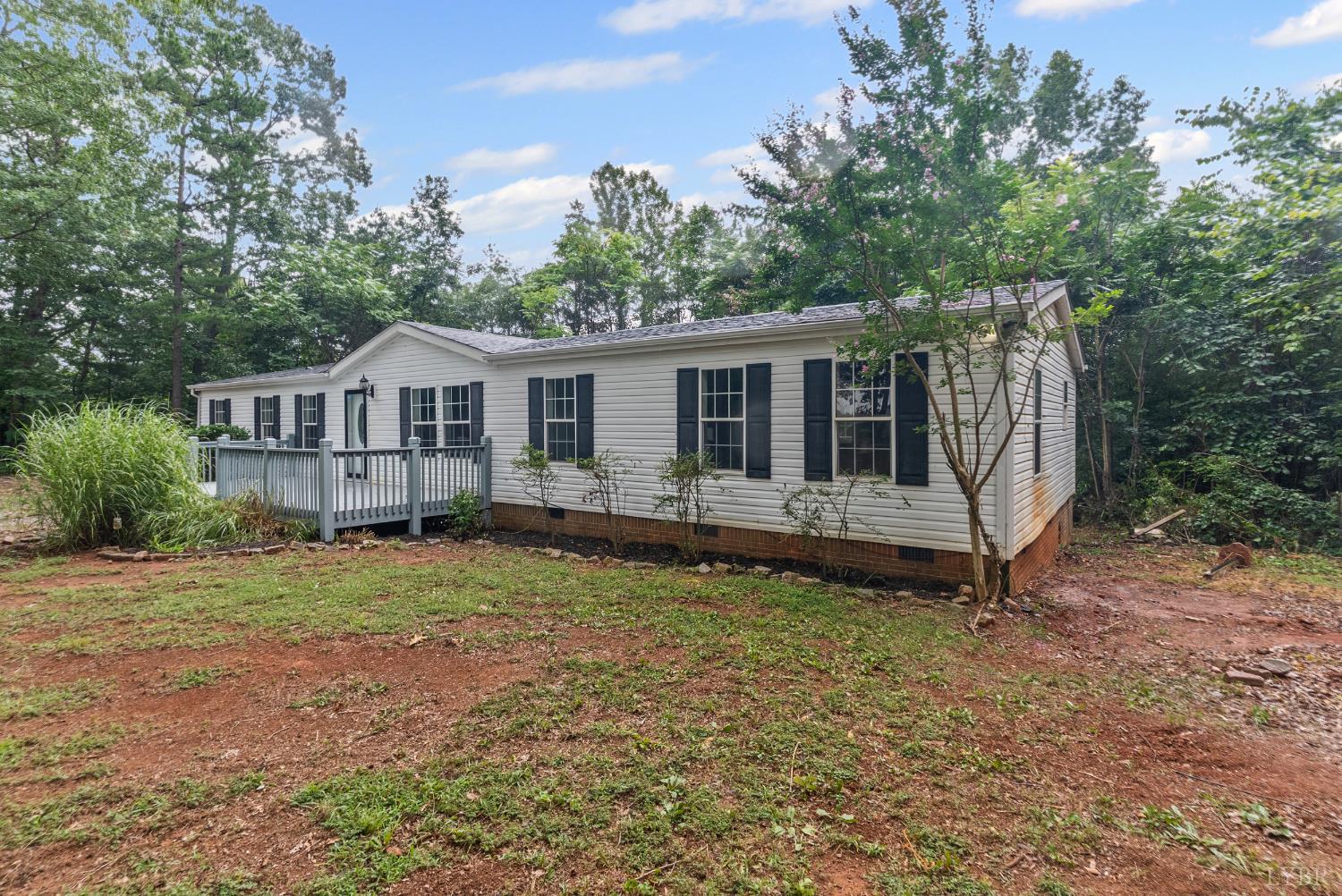 3701 Bethany Road Rustburg, VA 24588 - Photo 47 of 55 a house view with a garden space