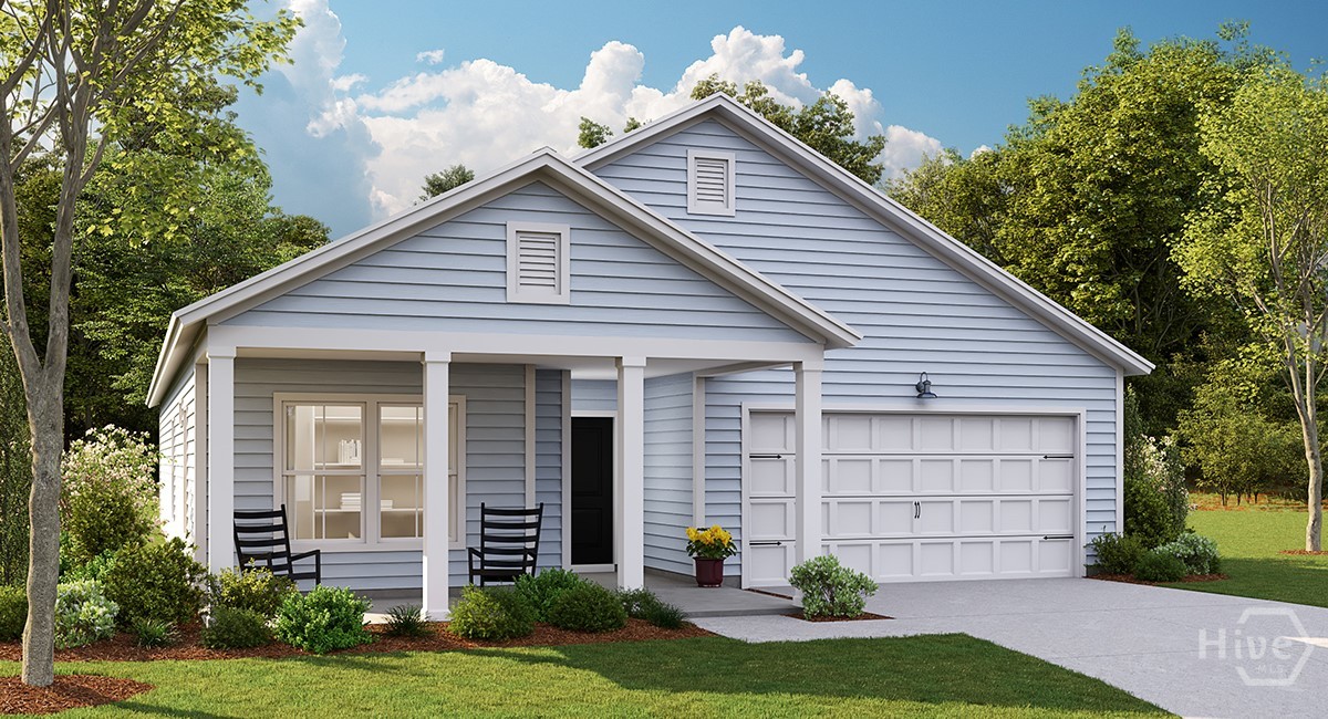 762 Blue Moon Crossing Pooler, GA 31322 - Photo 1 of 31 The Litchfield II Arbor Collection N6 Front Elevat