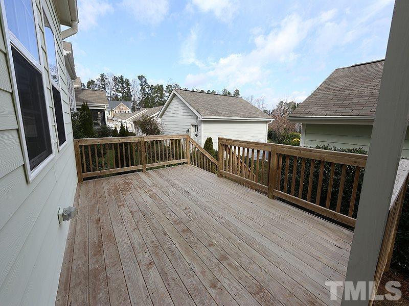 832 Historian Street Raleigh, NC 27603 - Photo 22 of 25 a view of balcony with wooden floor