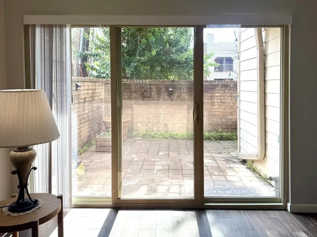 a view of a room and window and living room