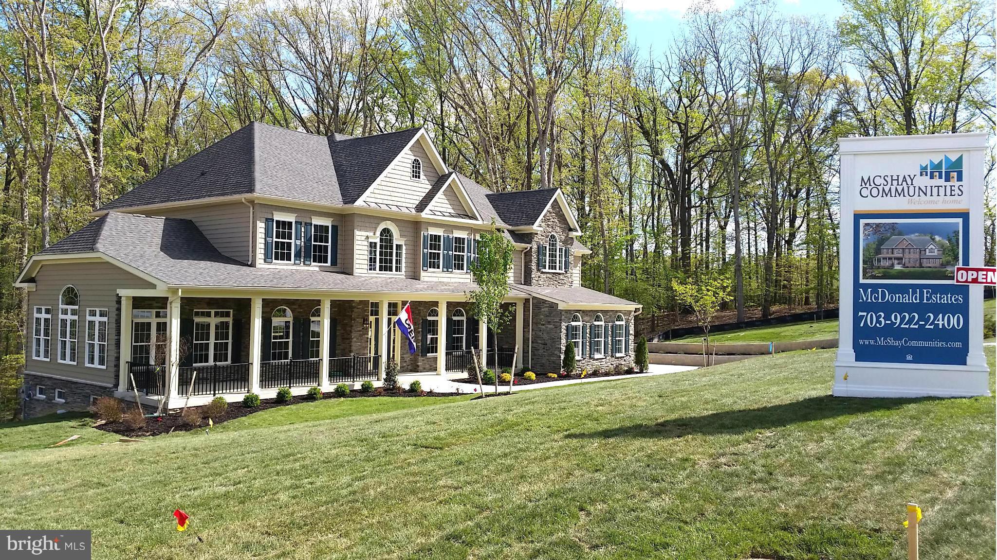 8835 Rommel Drive Lorton, VA 22079 - Photo 2 of 30 St. James Model - 1+ Acre Lot